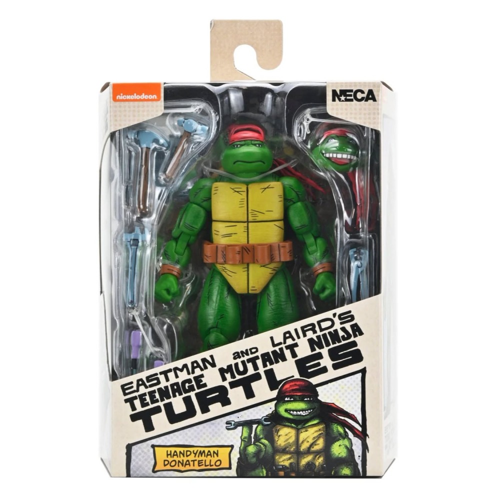 Neca7吋 TMNT忍者龜Mirage Comics 幻影漫畫 Handyman Donatello 雜物工多納泰羅-細節圖2