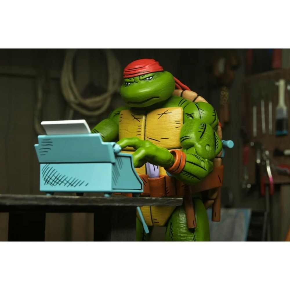 Neca7吋 TMNT忍者龜Mirage Comics 幻影漫畫 Handyman Donatello 雜物工多納泰羅-細節圖6