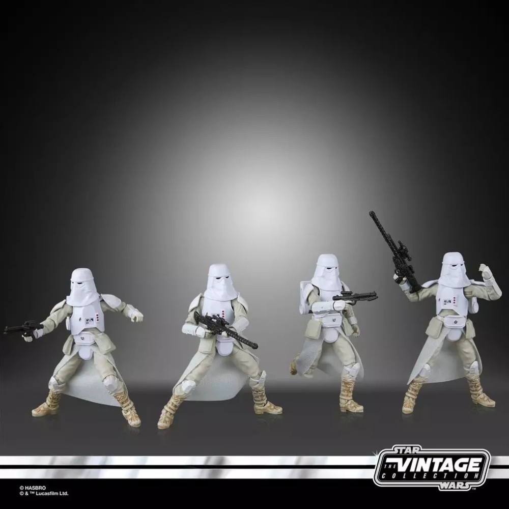 星際大戰 STAR WARS TVC3.75 Snowtrooper 雪地兵徵兵四人包-細節圖5