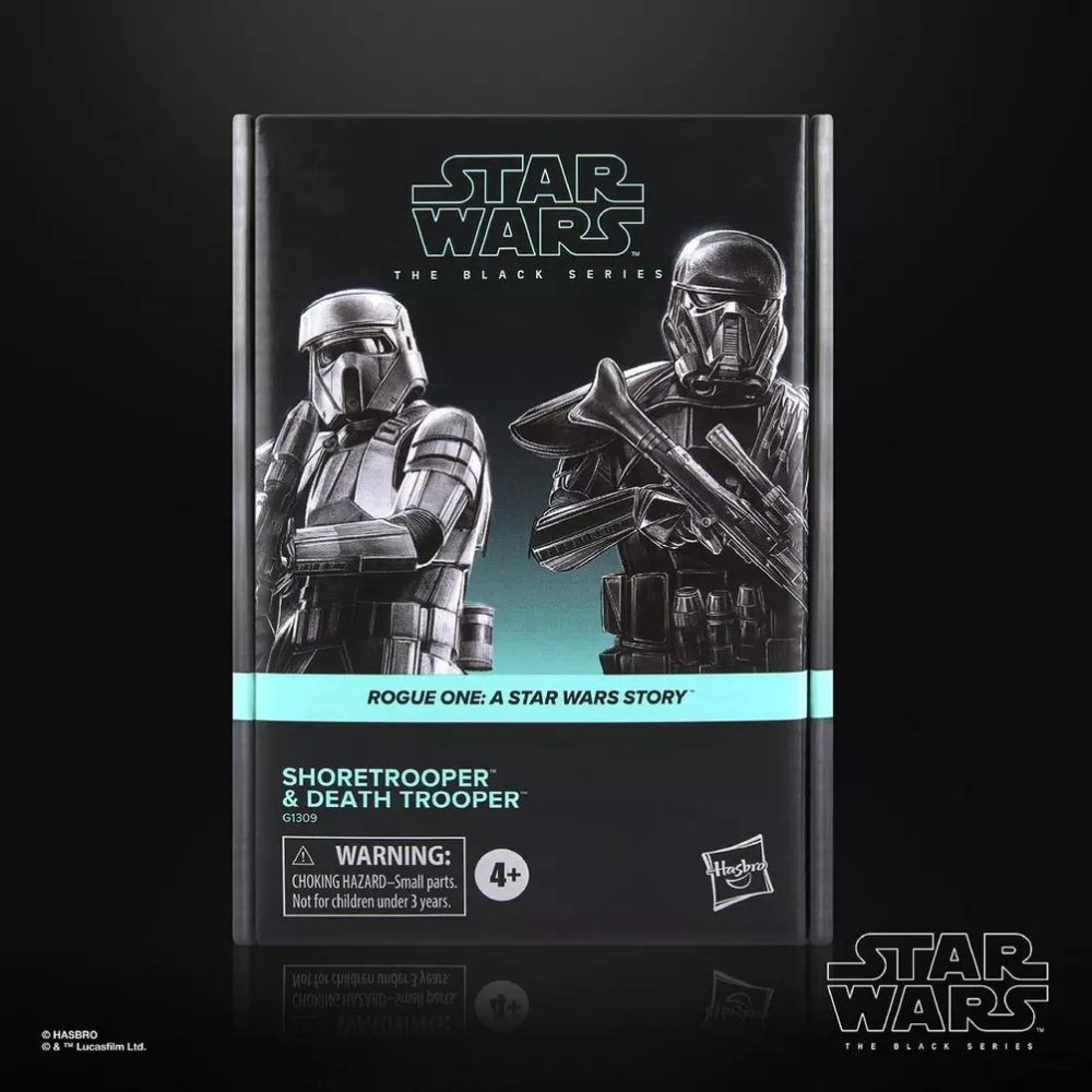 星際大戰 黑標6吋 Shoretrooper & Death Trooper 2-Pack 岸防兵 & 死亡士兵雙人包-細節圖2