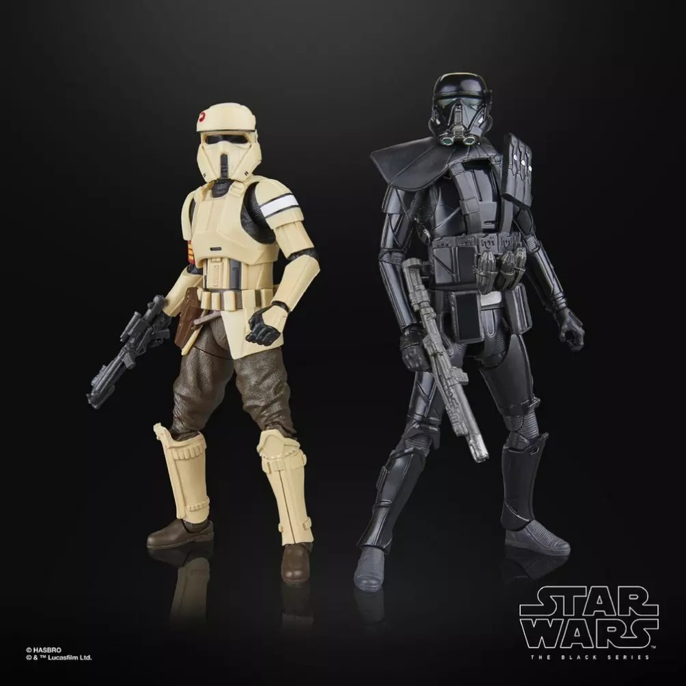 星際大戰 黑標6吋 Shoretrooper & Death Trooper 2-Pack 岸防兵 & 死亡士兵雙人包-細節圖3