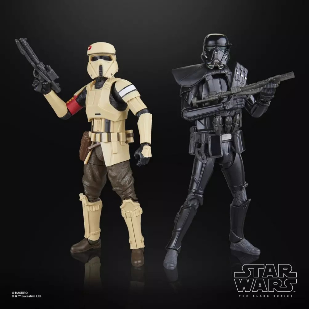 星際大戰 黑標6吋 Shoretrooper & Death Trooper 2-Pack 岸防兵 & 死亡士兵雙人包-細節圖4