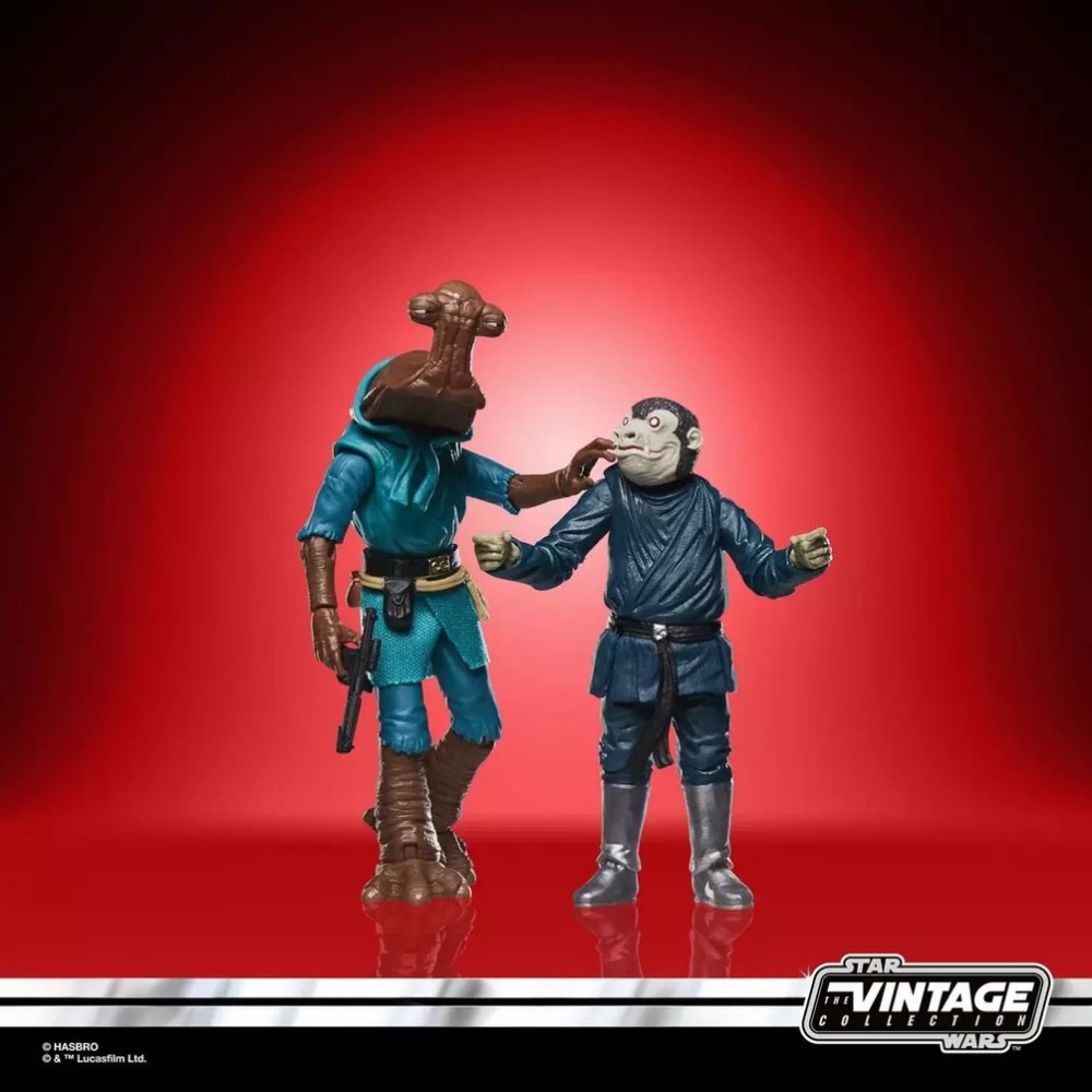 星際大戰 3.75 Retro 系列 曙光乍現 Cantina Adventure 4-Pack 酒吧場景4人包-細節圖3