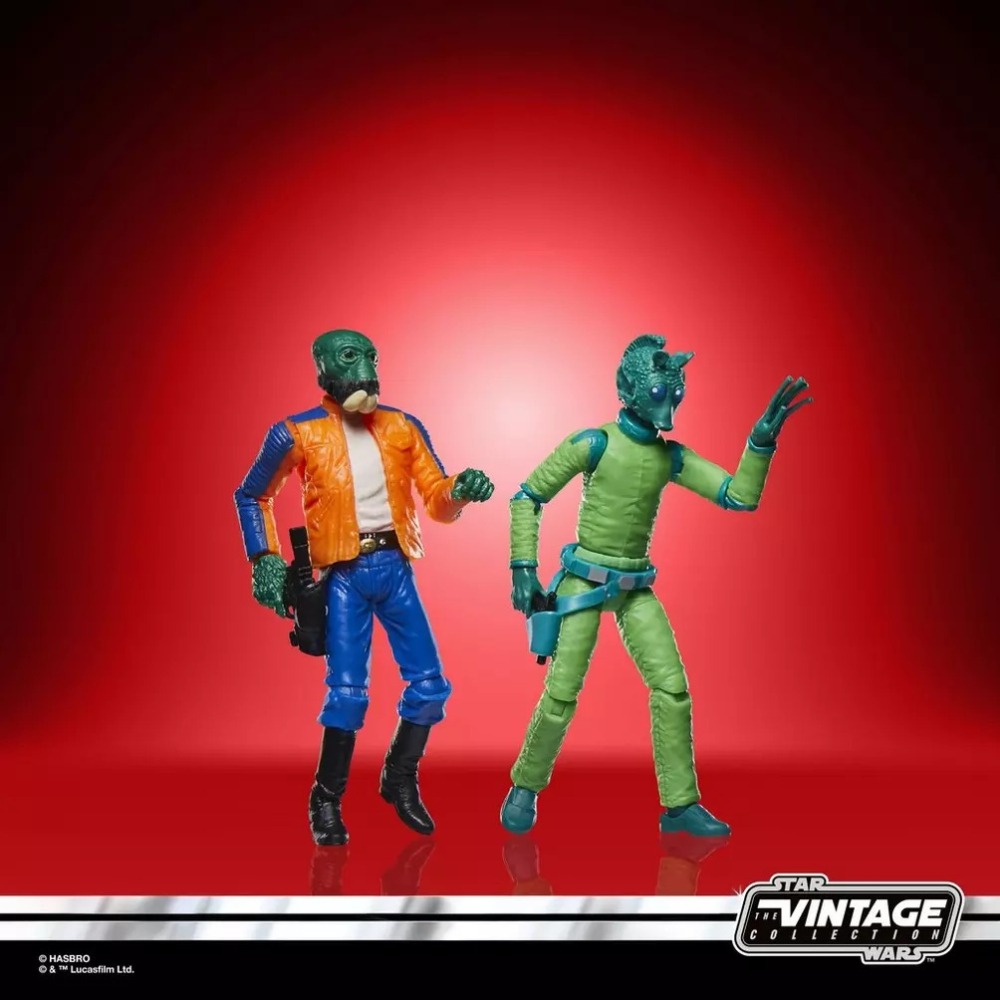 星際大戰 3.75 Retro 系列 曙光乍現 Cantina Adventure 4-Pack 酒吧場景4人包-細節圖4