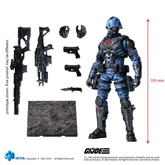 Hiya1/18  Exquisite Mini Series 特種部隊吊卡系列 Cobra Trooper-細節圖5