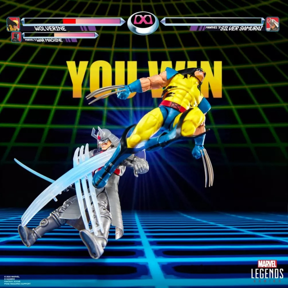 漫威Marvel ML6吋 卡普空電玩系列 Wolverine vs Marvel＇s Silver Samurai-細節圖7