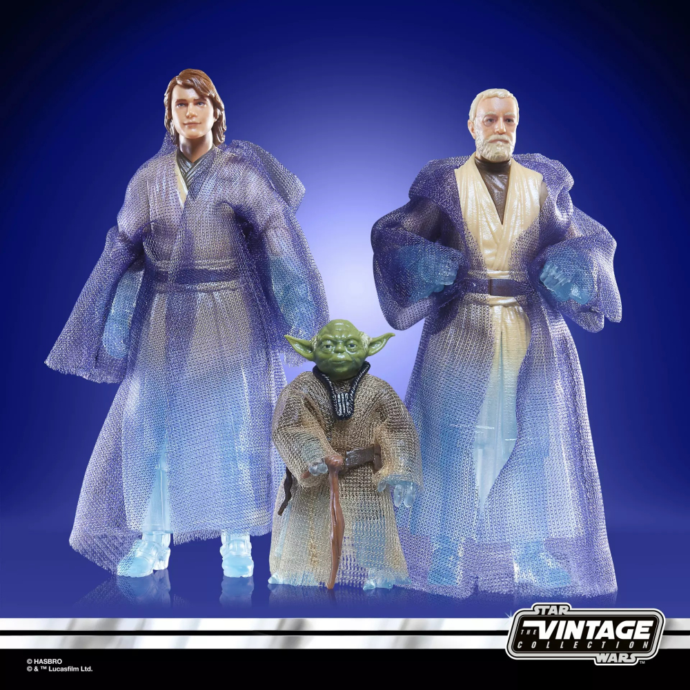 星際大戰 STAR WARS TVC3.75吋  絕地大反攻 Jedi Spirits 3-Pack 絕地英靈三人包-細節圖2