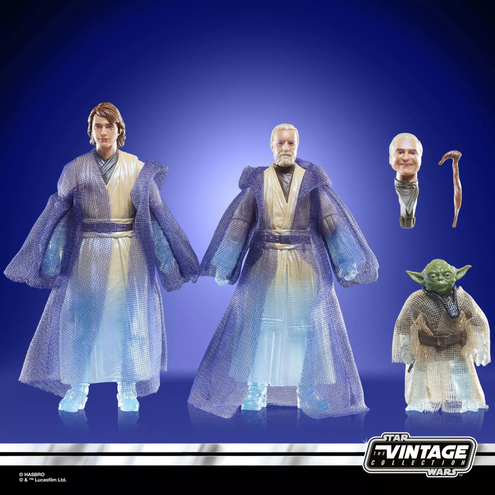星際大戰 STAR WARS TVC3.75吋  絕地大反攻 Jedi Spirits 3-Pack 絕地英靈三人包-細節圖4