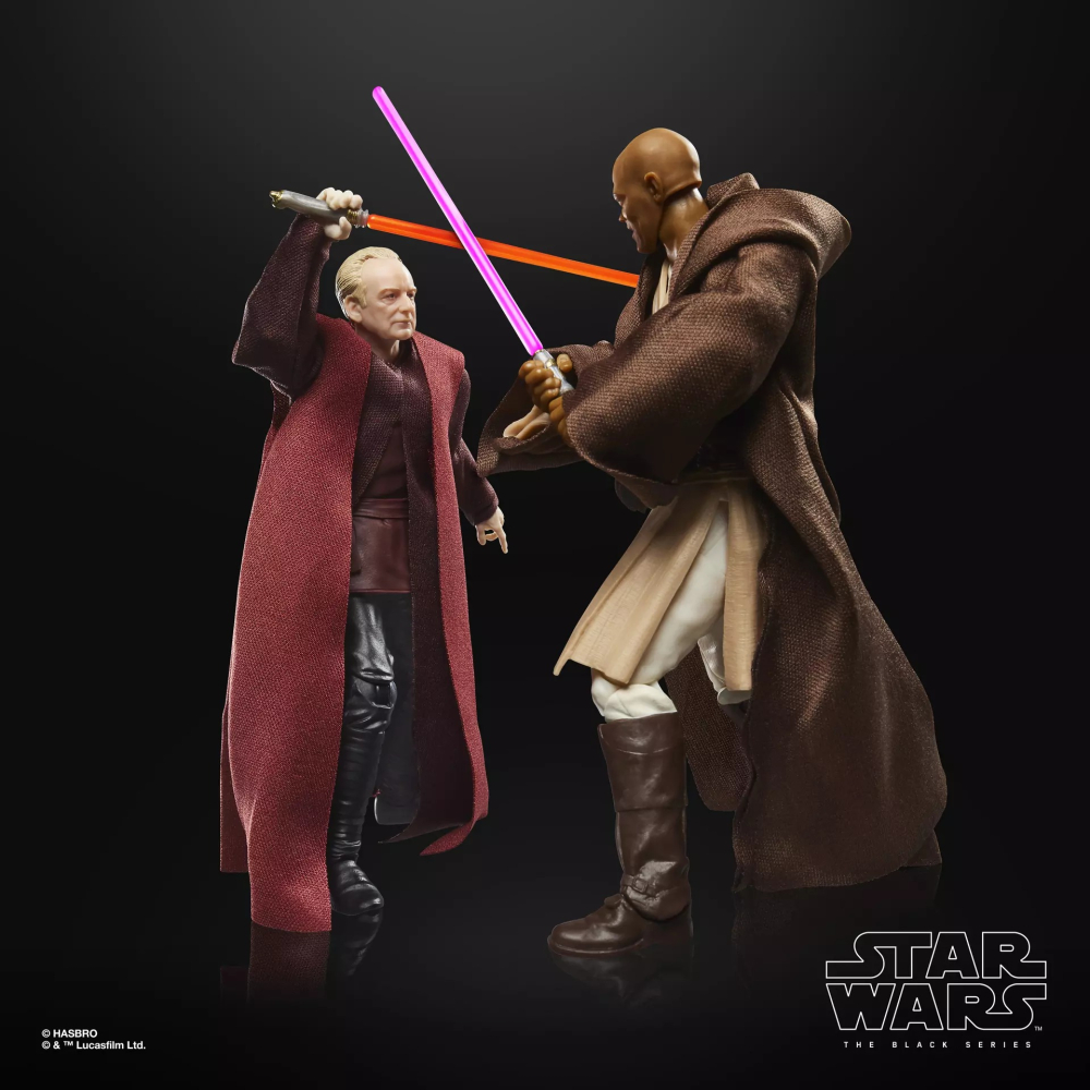 星際大戰 STAR WARS 黑標6吋 西斯大帝的復仇 Mace Windu & Darth Sidious-細節圖6