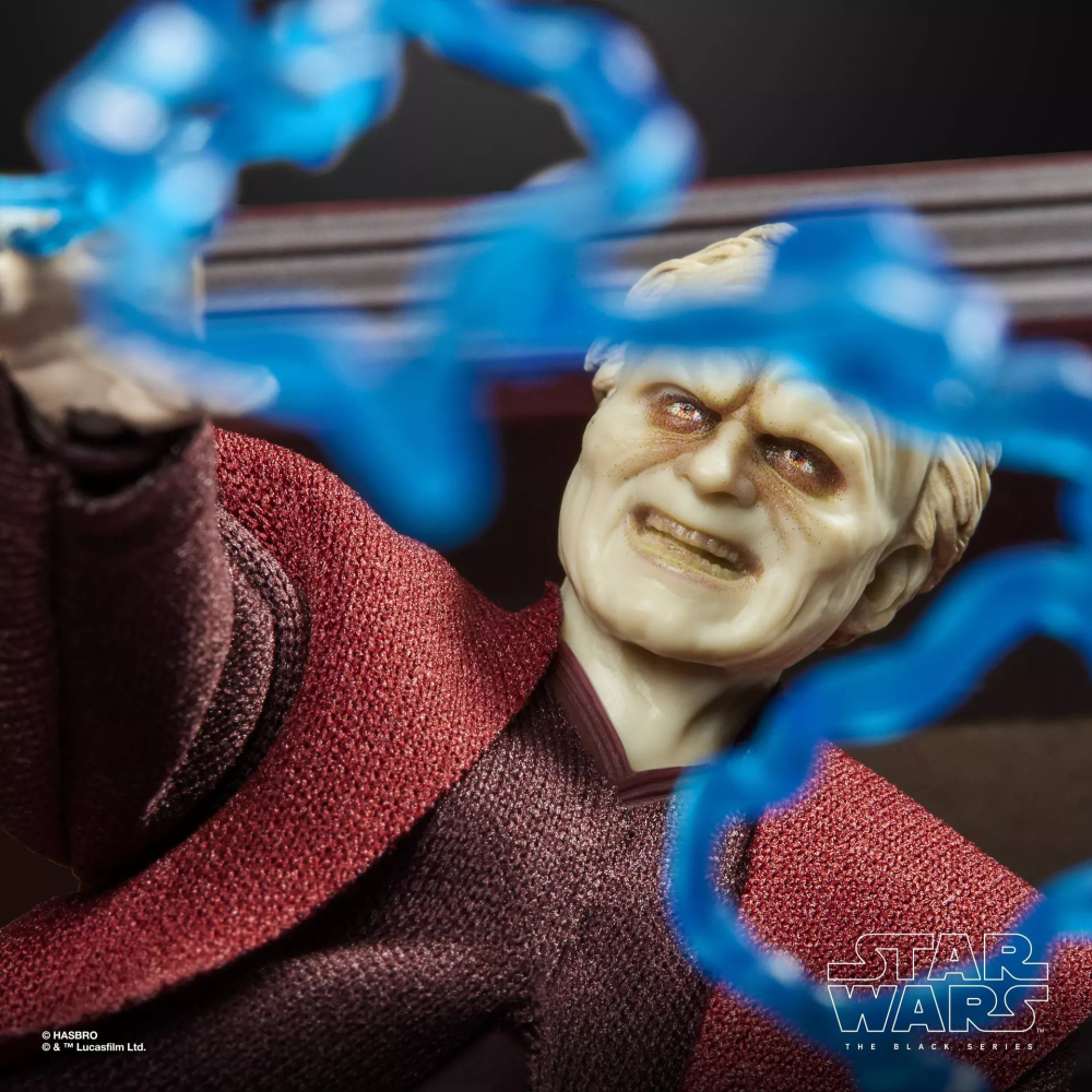 星際大戰 STAR WARS 黑標6吋 西斯大帝的復仇 Mace Windu & Darth Sidious-細節圖9