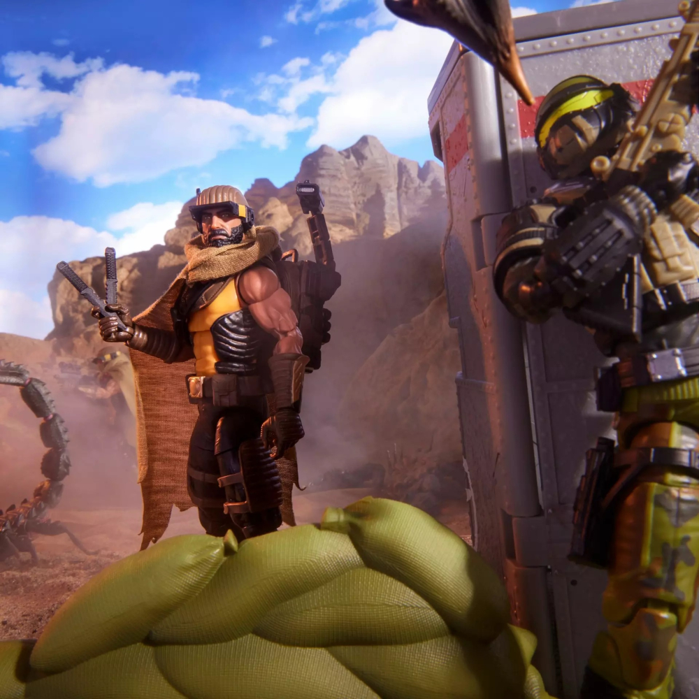 GI Joe 6吋 特種部隊系列 Cobra Desert Scorpion & SKRP10N-25 ,180-細節圖7