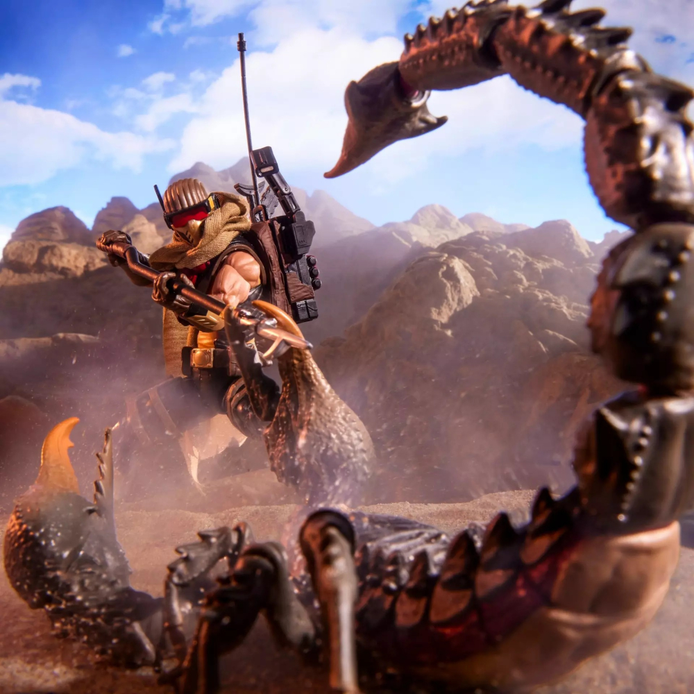 GI Joe 6吋 特種部隊系列 Cobra Desert Scorpion & SKRP10N-25 ,180-細節圖9