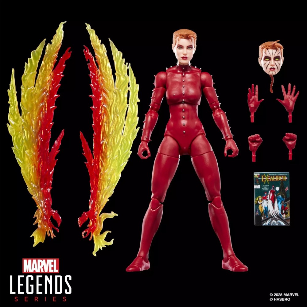 漫威 Marvel ML6吋 迷你漫畫吊卡 Phoenix (Rachel Summers)-細節圖9