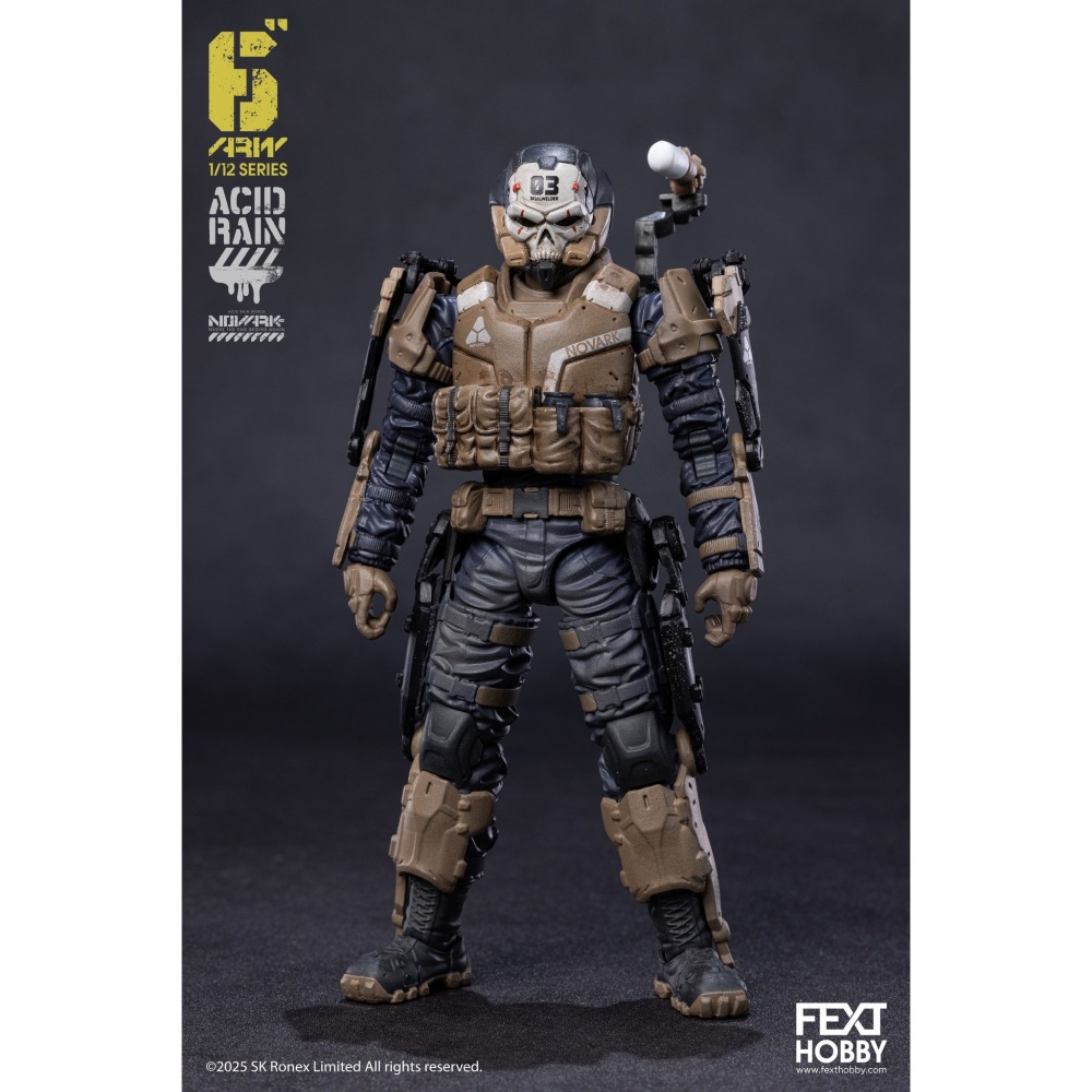 酸雨戰爭 Acid Rain World 6吋 FXH-AR-003 SKULLWELDER /焊顱-細節圖8