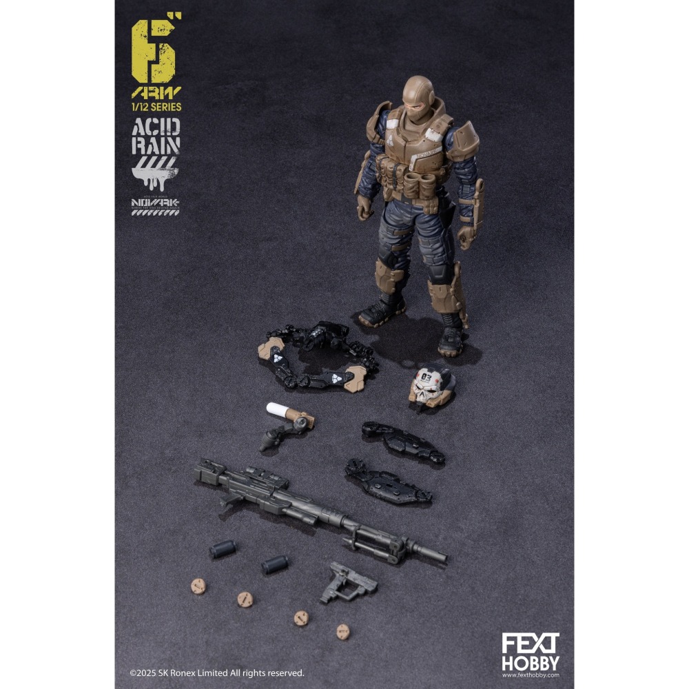 酸雨戰爭 Acid Rain World 6吋 FXH-AR-003 SKULLWELDER /焊顱-細節圖9