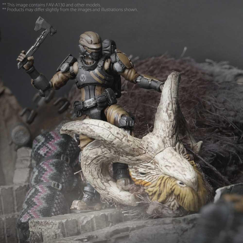 酸雨戰爭 Acid Rain World 3.75吋 FAV-A130  Cinder Invader  渣燼侵襲者-細節圖3