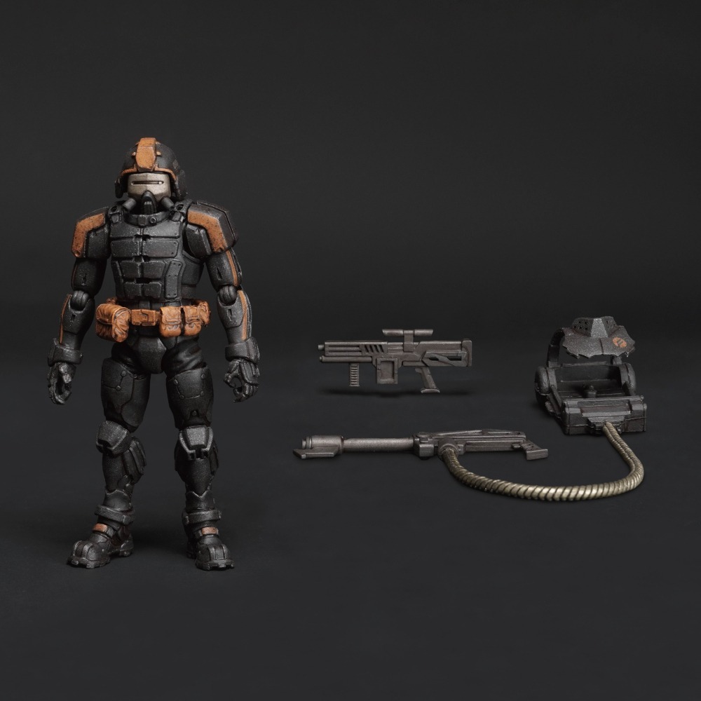 酸雨戰爭Acid Rain World 3.75吋FAV-C05 Abaddon Flame Trooper 地獄火焰兵-細節圖4