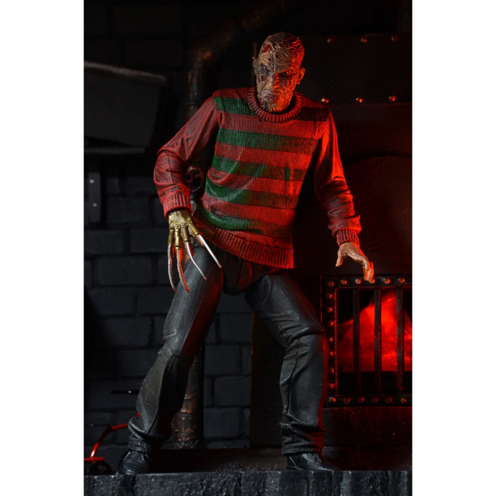Neca7吋 Nightmare on Elm Street半夜鬼上床 Ultimate Freddy 弗萊迪 佛萊迪-細節圖2