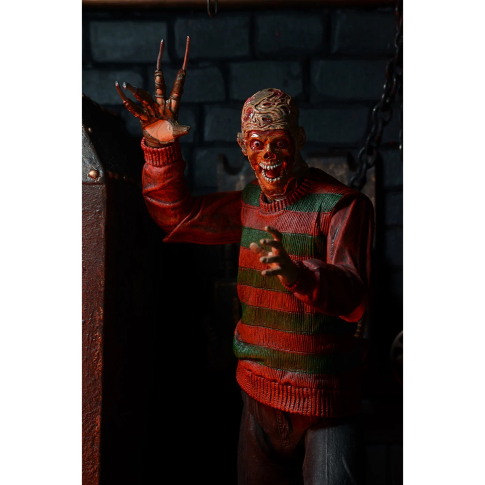 Neca7吋 Nightmare on Elm Street半夜鬼上床 Ultimate Freddy 弗萊迪 佛萊迪-細節圖3