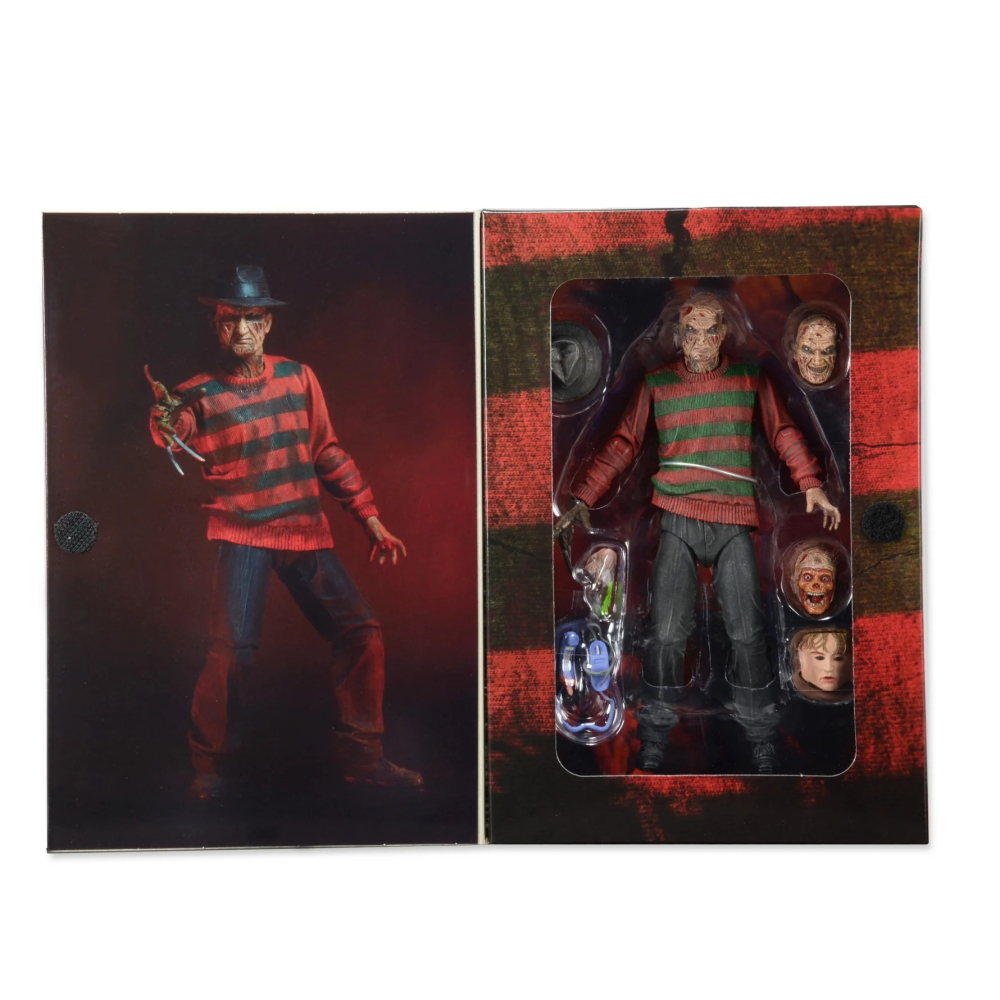 Neca7吋 Nightmare on Elm Street半夜鬼上床 Ultimate Freddy 弗萊迪 佛萊迪-細節圖5