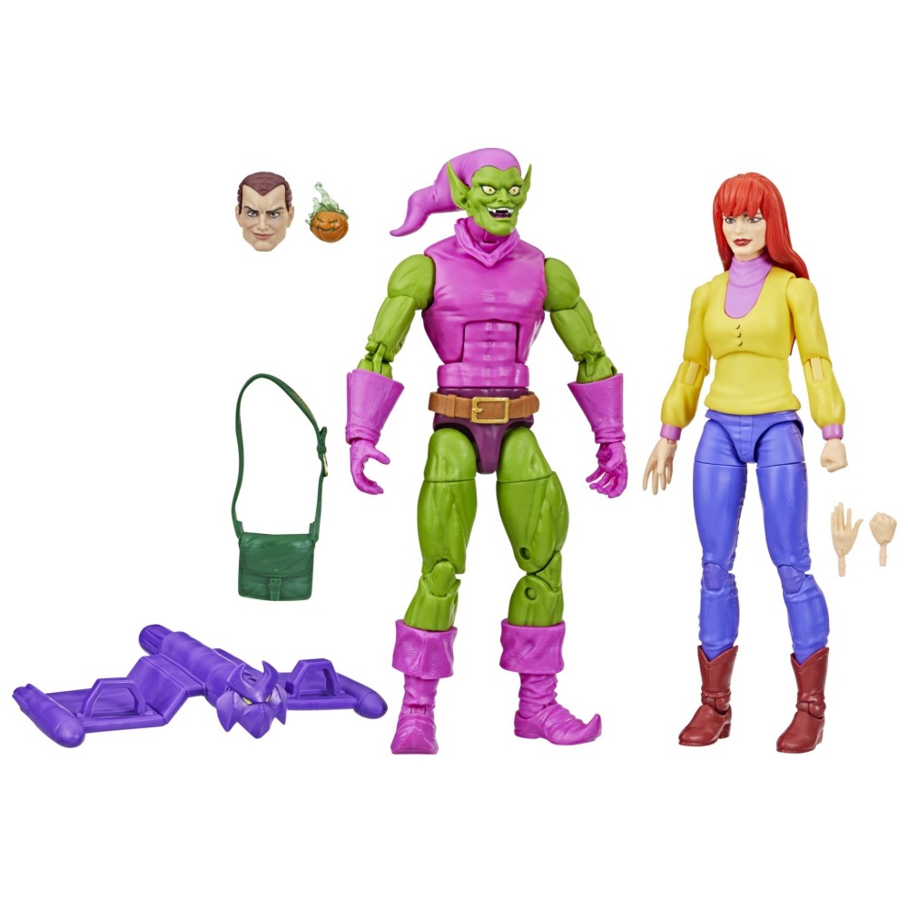 漫威 Marvel ML6吋  VHS系列 MJ Watson & Green Goblin 瑪莉珍 綠惡魔-細節圖11