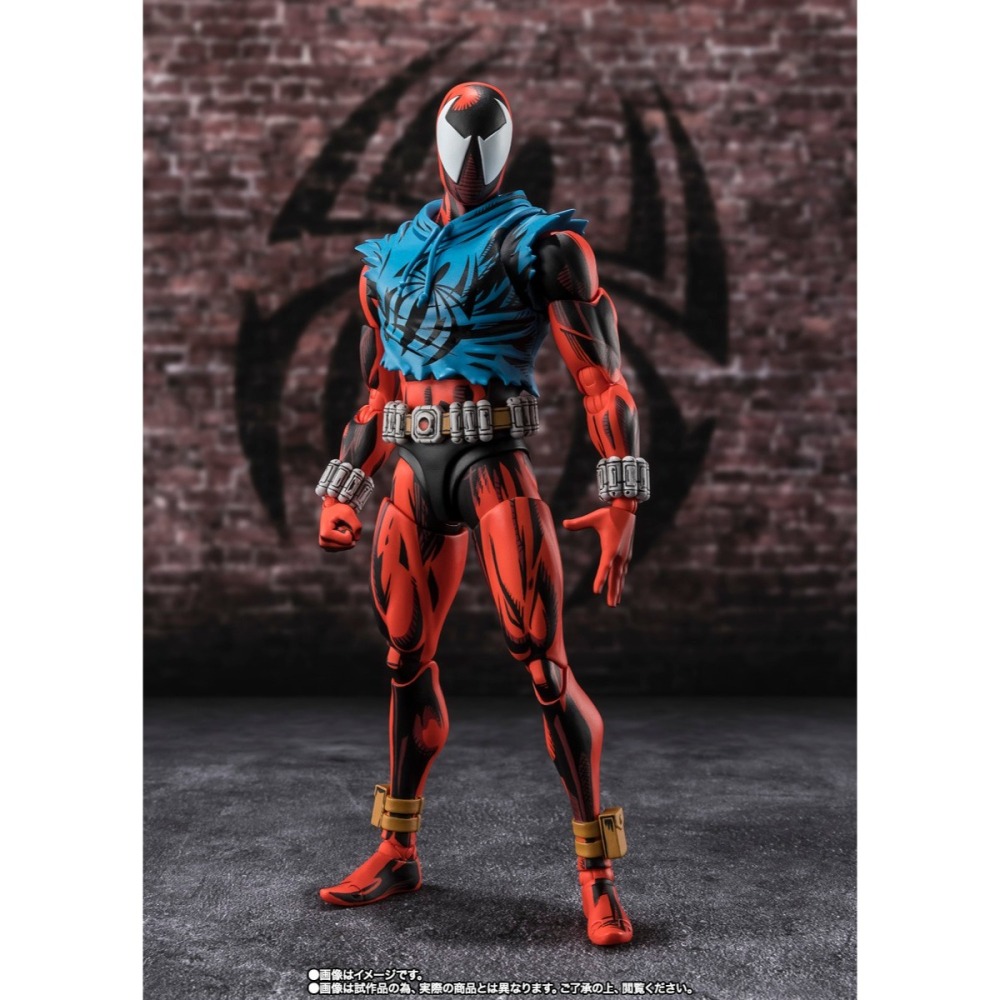 SHF S.H.Figuarts 蜘蛛人：新宇宙 腥紅蜘蛛 猩紅蜘蛛 Scarlet Spider-細節圖2