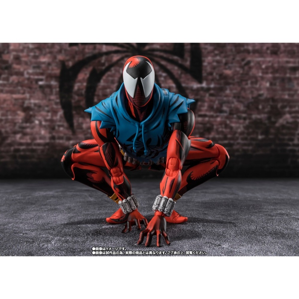 SHF S.H.Figuarts 蜘蛛人：新宇宙 腥紅蜘蛛 猩紅蜘蛛 Scarlet Spider-細節圖6