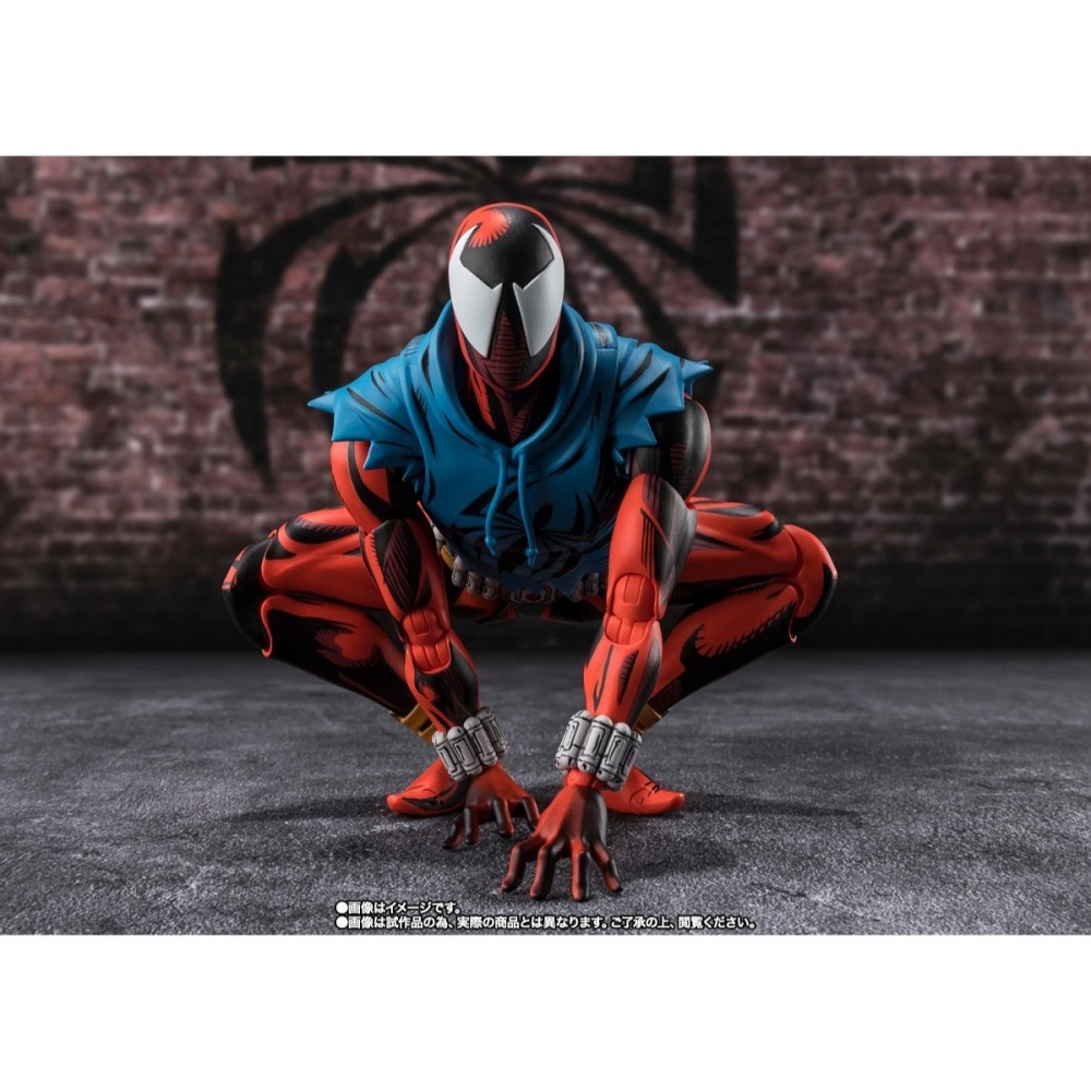SHF S.H.Figuarts 蜘蛛人：新宇宙 腥紅蜘蛛 猩紅蜘蛛 Scarlet Spider-細節圖6