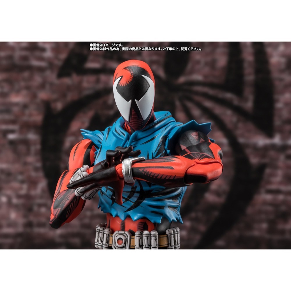 SHF S.H.Figuarts 蜘蛛人：新宇宙 腥紅蜘蛛 猩紅蜘蛛 Scarlet Spider-細節圖7