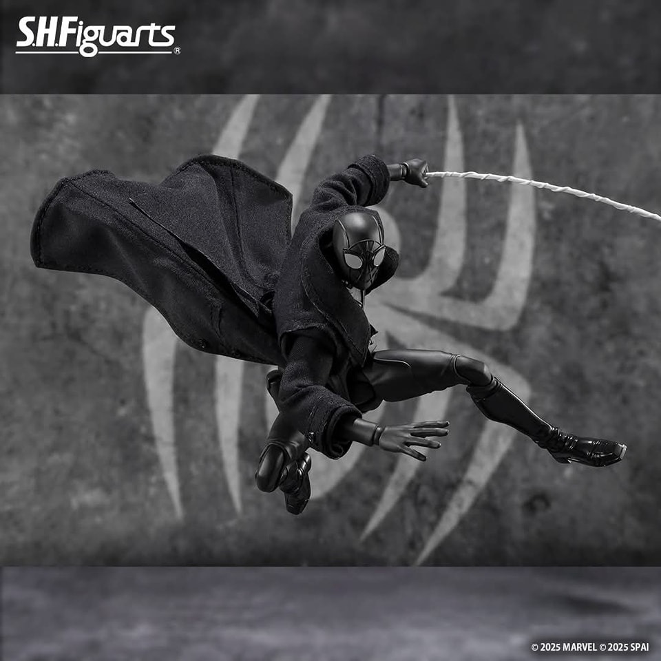 SHF S.H.Figuarts 蜘蛛人：新宇宙 Spider-Man Noir & Spider-Ham-細節圖6