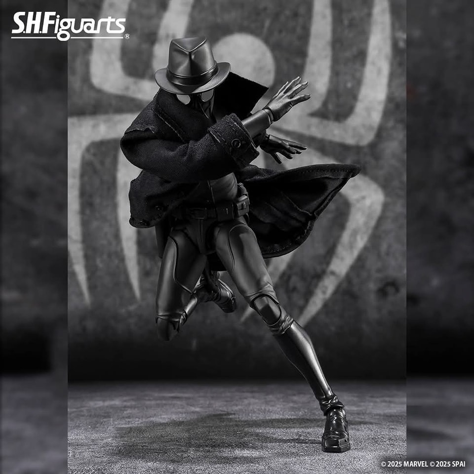 SHF S.H.Figuarts 蜘蛛人：新宇宙 Spider-Man Noir & Spider-Ham-細節圖7