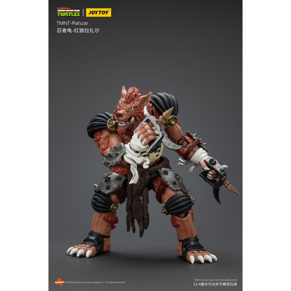 暗源Joy Toy 1/18 TMNT 忍者龜系列反派 紅狼拉扎爾-細節圖5
