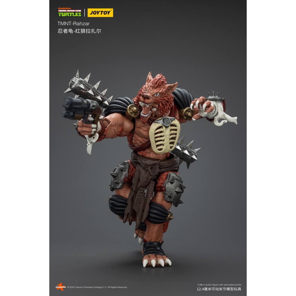 暗源Joy Toy 1/18 TMNT 忍者龜系列反派 紅狼拉扎爾-細節圖6