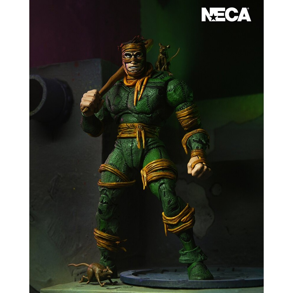 Neca7吋 忍者龜Mirage幻影漫畫 Rat King 鼠王-細節圖2
