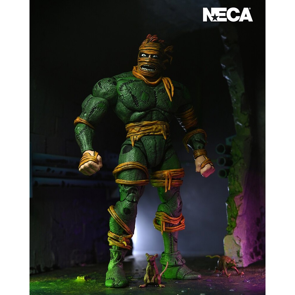 Neca7吋 忍者龜Mirage幻影漫畫 Rat King 鼠王-細節圖3