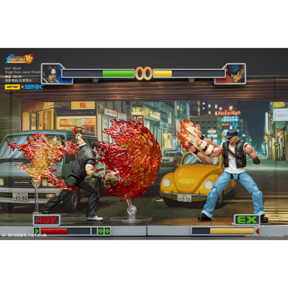 暗源Joy Toy 1/18 KOF格鬥天王＇98 日本街景地台-細節圖3