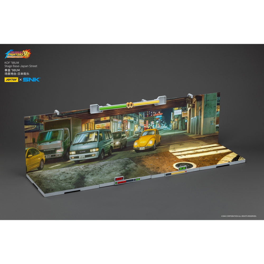 暗源Joy Toy 1/18 KOF格鬥天王＇98 日本街景地台-細節圖6