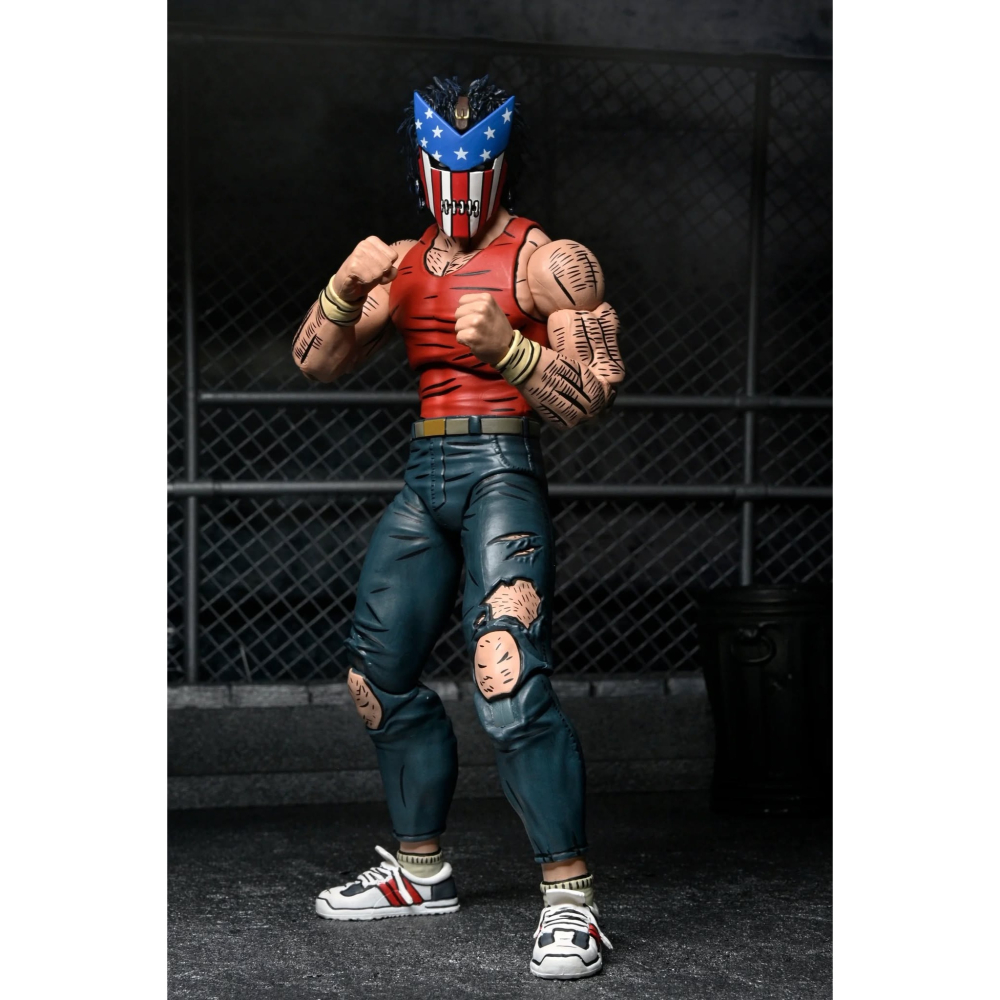 Neca7吋 忍者龜Mirage幻影漫畫 Ultimate Bodycount Casey Jones-細節圖4