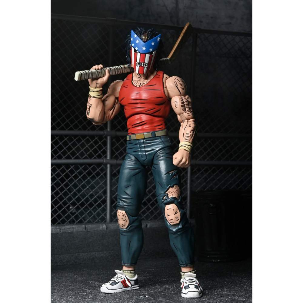 Neca7吋 忍者龜Mirage幻影漫畫 Ultimate Bodycount Casey Jones-細節圖5