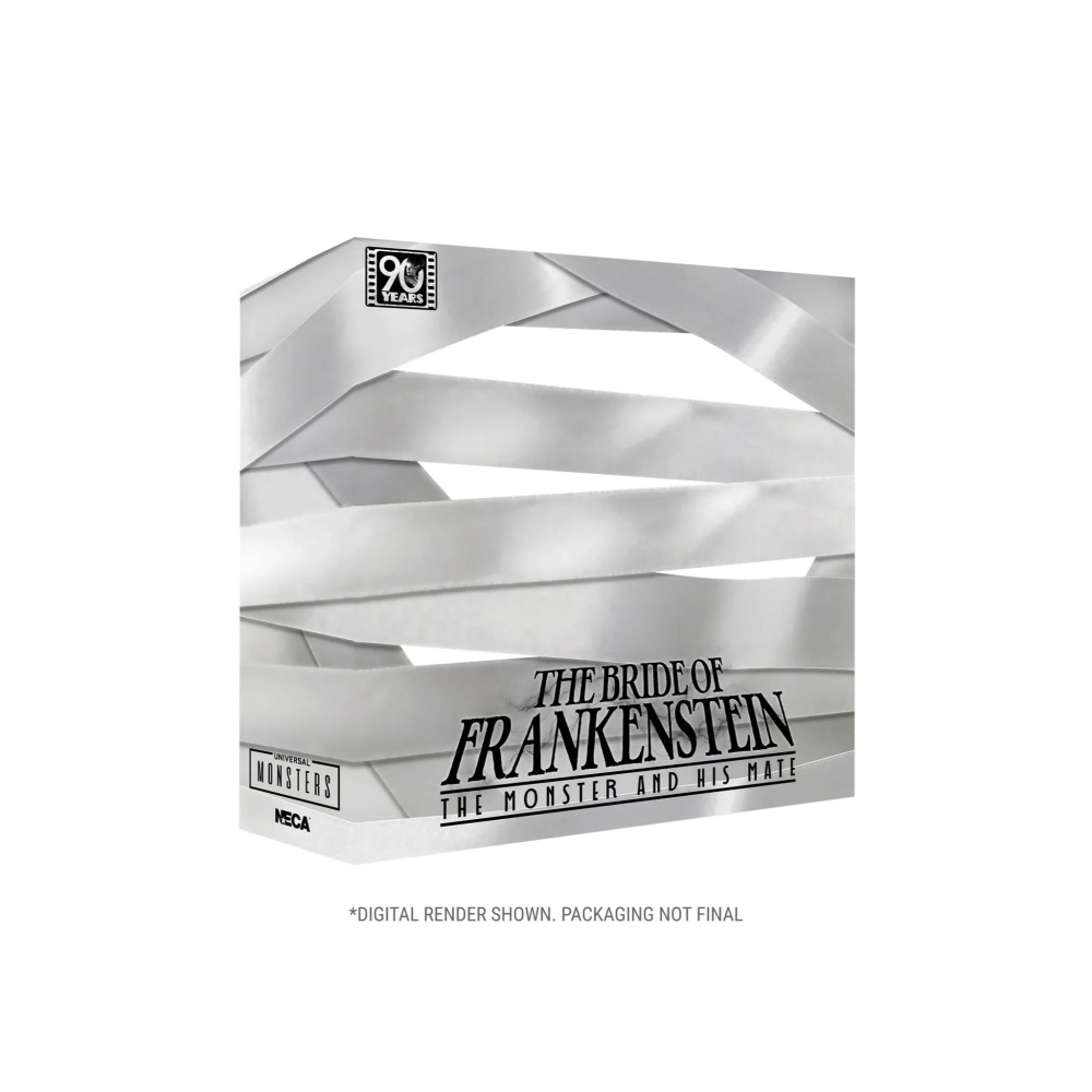 NECA7吋 科學怪人的新娘90周年 The Monster and His Bride-細節圖9