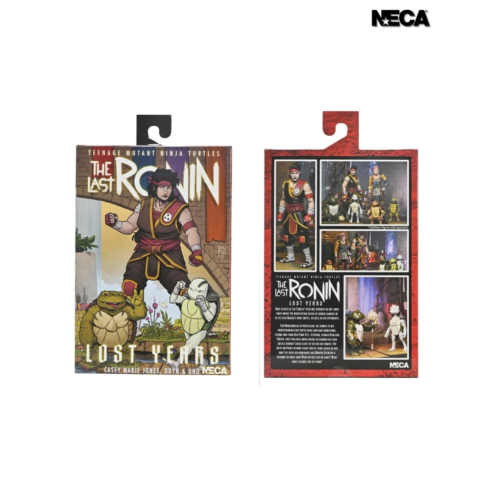 Neca7吋 TMNT忍者龜 最後的浪人:失落的歲月 Casey Marie with Baby Odyn & Uno-細節圖9