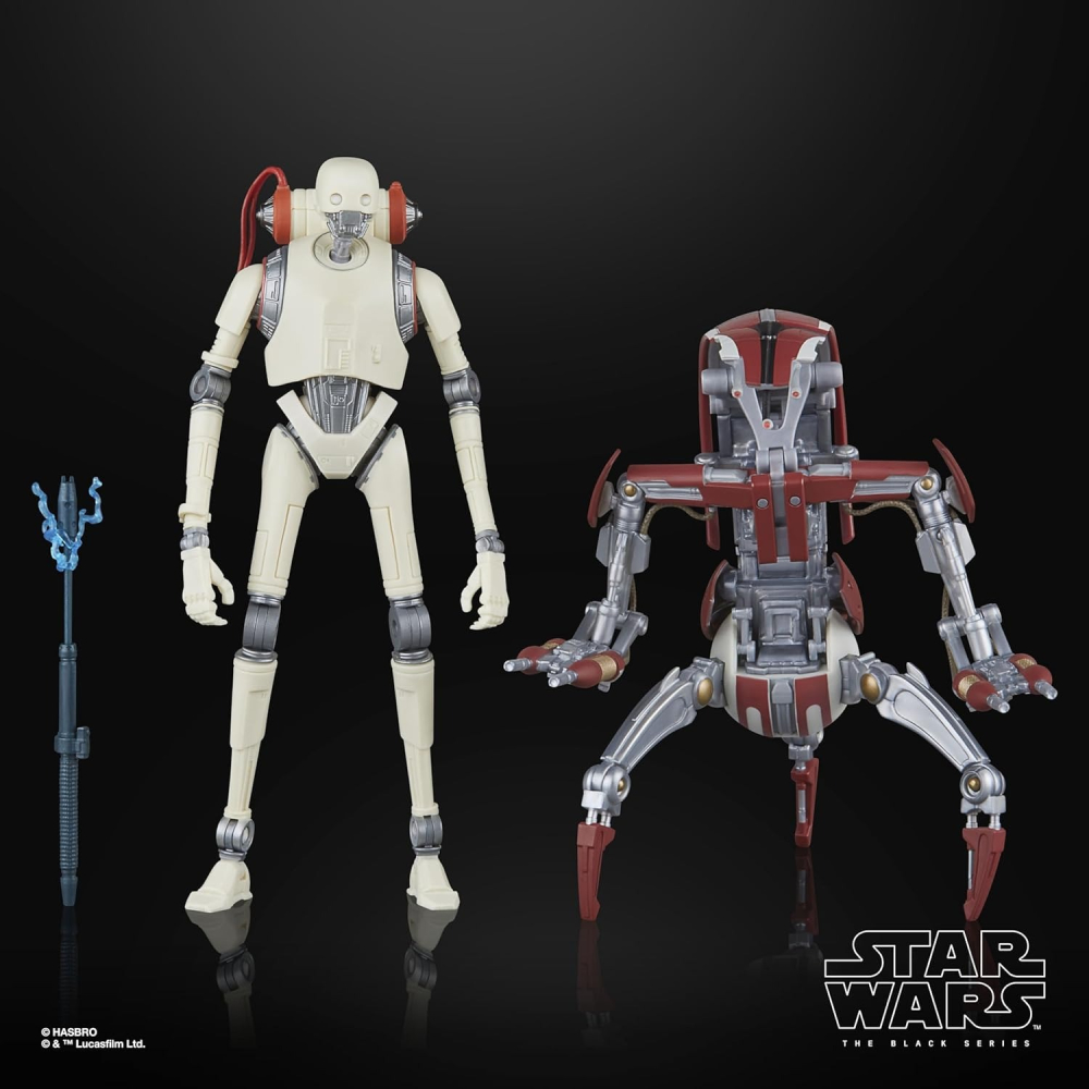 星際大戰 黑標6吋 絕地:倖存者 KX Security Droid Enforcer & Droideka-細節圖11