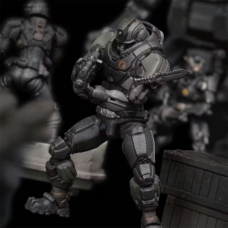 酸雨戰爭 Acid Rain World 3.75吋 FAV-A136 地獄涅槃戰士-細節圖5