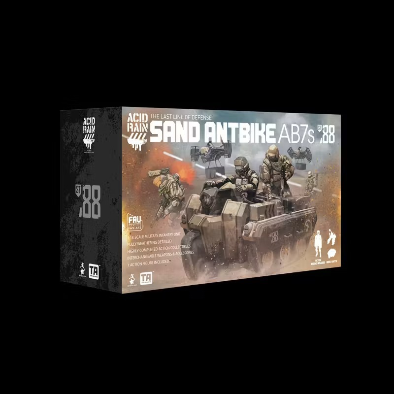 酸雨戰爭 Acid Rain World 3.75吋 FAV-A12 沙蟻車AB7s-細節圖6