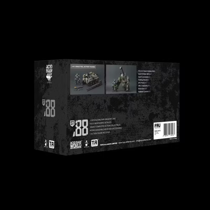 酸雨戰爭 Acid Rain World 3.75吋 FAV-A12 沙蟻車AB7s-細節圖7