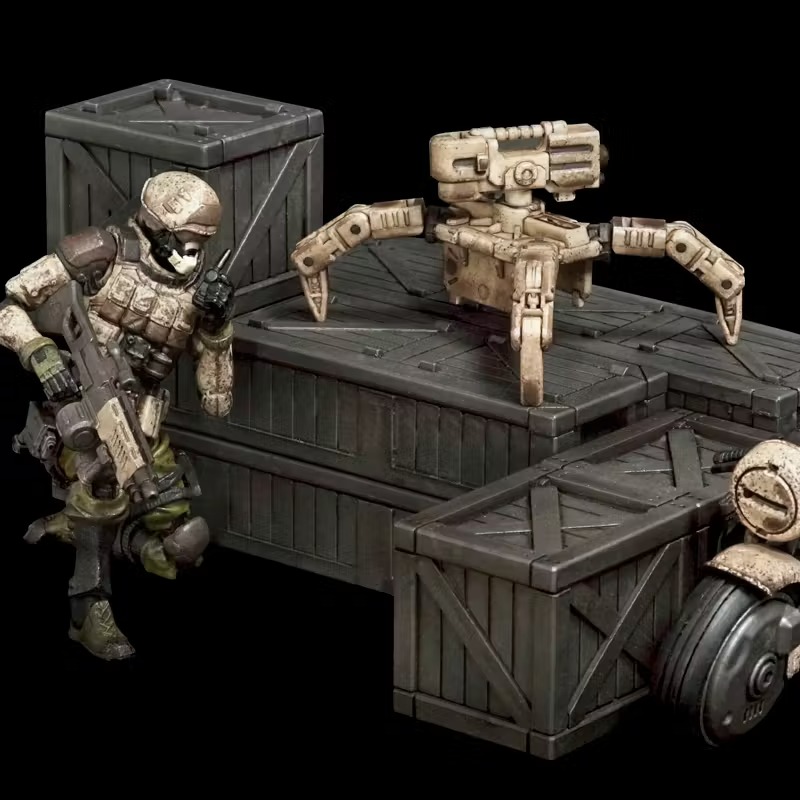 酸雨戰爭 Acid Rain World 3.75吋 FAV-A37 沙狐單兵作戰套裝-細節圖3