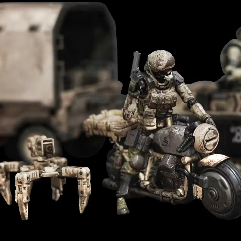 酸雨戰爭 Acid Rain World 3.75吋 FAV-A37 沙狐單兵作戰套裝-細節圖6