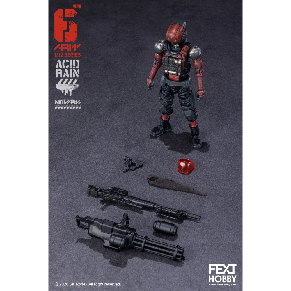 酸雨6吋 FXH-AR-006 NVK ESCORT-L / 護衛機兵「L」-細節圖10