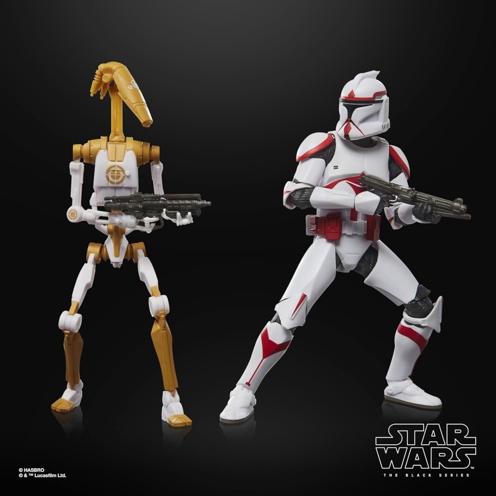 星際大戰 黑標6吋 電玩系列 Phase I Assault Trooper & Battle Droid 2-Pack-細節圖2