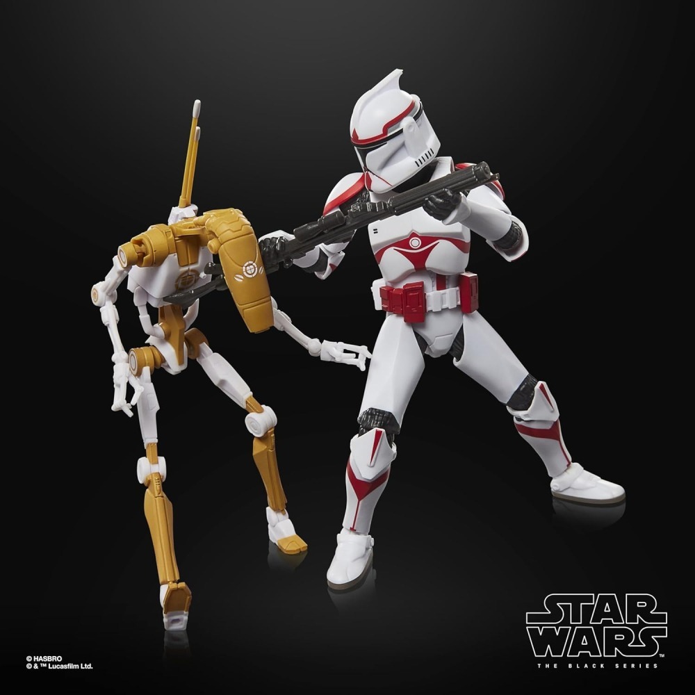 星際大戰 黑標6吋 電玩系列 Phase I Assault Trooper & Battle Droid 2-Pack-細節圖3